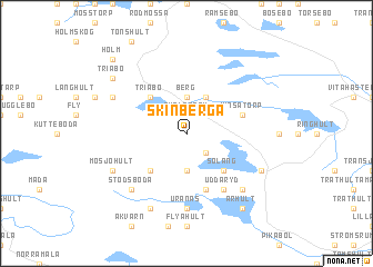 map of Skinberga