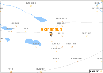 map of Skinnarla