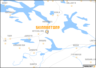 map of Skinnartorp