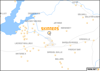 map of Skinners