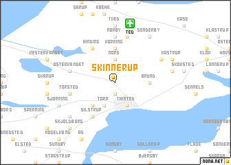 map of Skinnerup