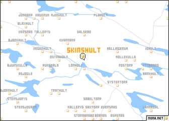 map of Skinshult