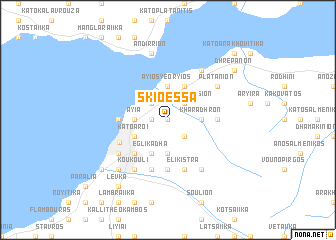 map of Skióessa