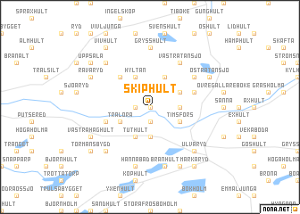 map of Skiphult