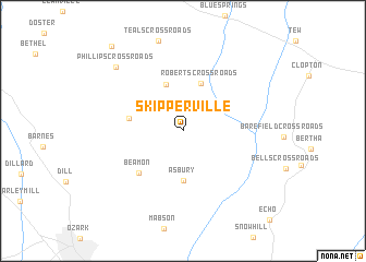 map of Skipperville