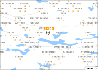 map of Skirö
