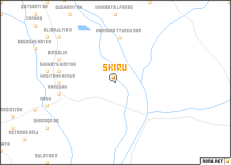 map of Skīrū