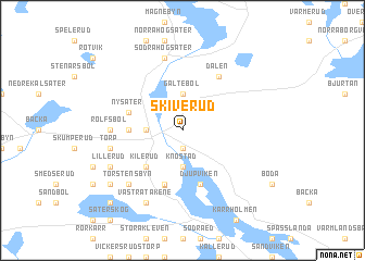 map of Skiverud