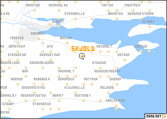 map of Skjold