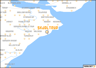 map of Skjoltrup