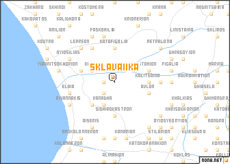 map of Sklavaíika