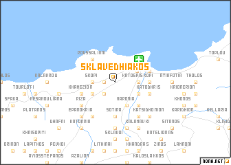 map of Sklavedhiákos