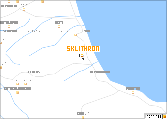map of Sklíthron