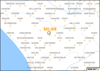 map of Sklíva