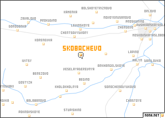 map of Skobachëvo