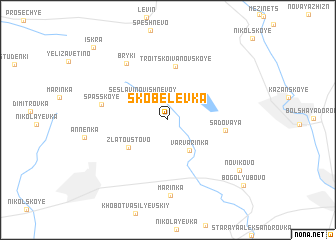 map of Skobelevka