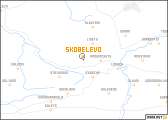 map of Skobelevo