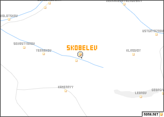 map of Skobelev