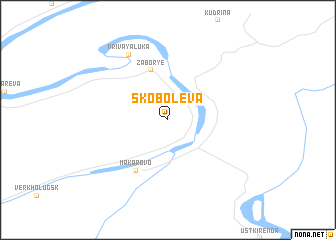 map of Skoboleva