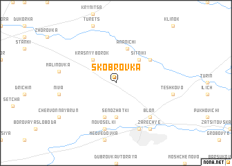 map of Skobrovka