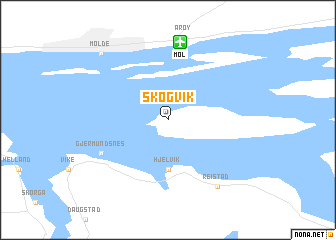 map of Skogvik