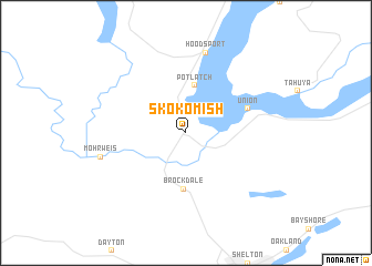 map of Skokomish