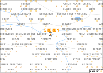 map of Skokum