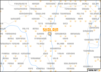 map of Skola-In