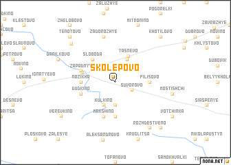 map of Skolepovo