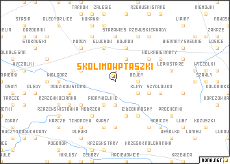 map of Skolimów Ptaszki