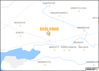 map of Skolkovo