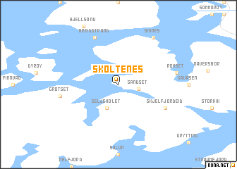 map of Skoltenes