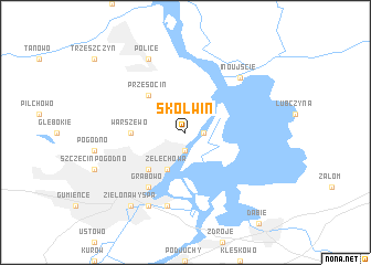 map of Skolwin