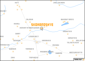 map of Skomarosh\