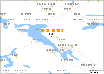map of Skommarbo