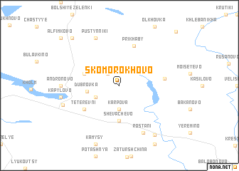 map of Skomorokhovo