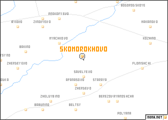 map of Skomorokhovo