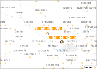 map of Skomorokhovo