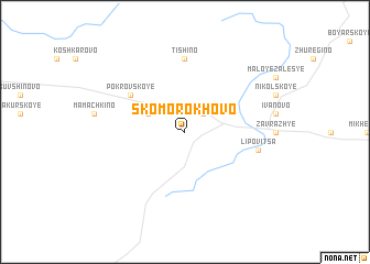 map of Skomorokhovo