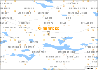 map of Skönberga
