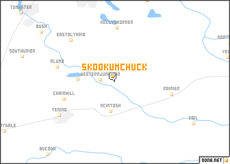 map of Skookumchuck