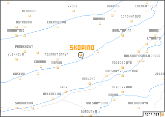 map of Skopino