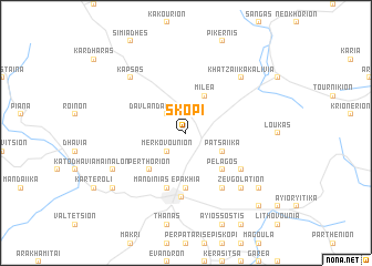 map of Skopí