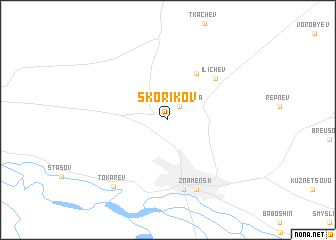 map of Skorikov