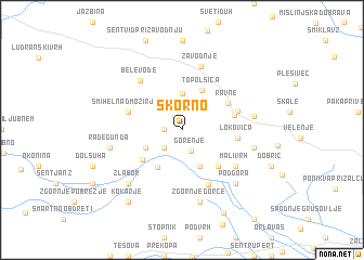map of Skorno