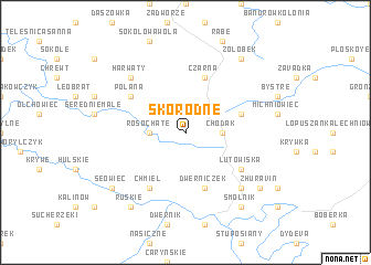 map of Skorodne