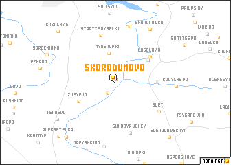 map of Skorodumovo