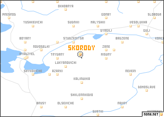 map of Skorody