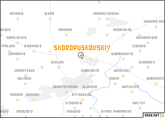 map of Skoropuskovskiy