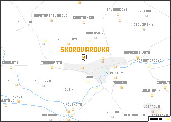 map of Skorovarovka